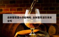 自制葡萄酒小孩能喝吗  自制葡萄酒饮用安全吗