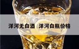 洋河无白酒  洋河白瓶价格