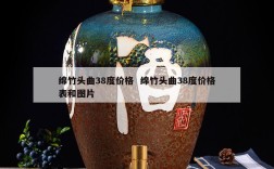 绵竹头曲38度价格  绵竹头曲38度价格表和图片