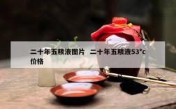 二十年五粮液图片  二十年五粮液53°c价格