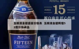 五粮液金碧盛宴价格表  五粮液金碧辉煌52度价格藏品