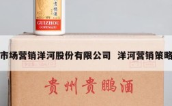 市场营销洋河股份有限公司  洋河营销策略