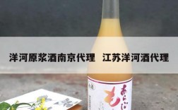 洋河原浆酒南京代理  江苏洋河酒代理
