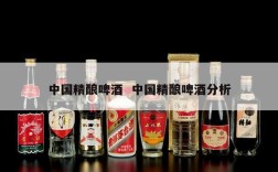 中国精酿啤酒  中国精酿啤酒分析