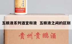 五粮液系列酒宜和液  五粮液之间的区别