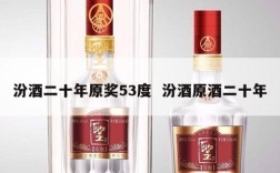 汾酒二十年原奖53度  汾酒原酒二十年