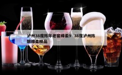 泸州38度陈年老窖绵柔9  38度泸州陈酿绵柔精品