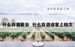 什么白酒聚会  什么白酒请客上档次