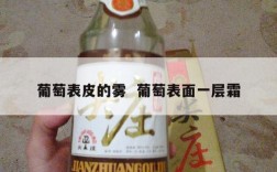 葡萄表皮的雾  葡萄表面一层霜