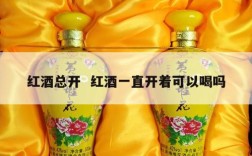红酒总开  红酒一直开着可以喝吗