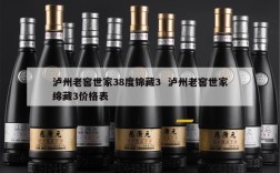 泸州老窖世家38度锦藏3  泸州老窖世家绵藏3价格表