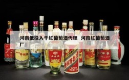 河南低投入干红葡萄酒代理  河南红葡萄酒厂