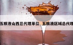 五粮液山西总代理单位  五粮液区域总代理