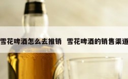 雪花啤酒怎么去推销  雪花啤酒的销售渠道