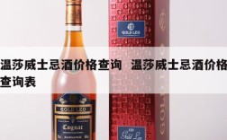温莎威士忌酒价格查询  温莎威士忌酒价格查询表