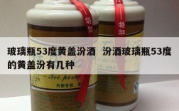 玻璃瓶53度黄盖汾酒  汾酒玻璃瓶53度的黄盖汾有几种