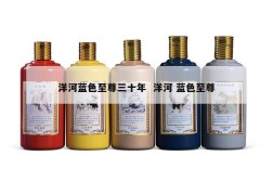 洋河蓝色至尊三十年  洋河 蓝色至尊
