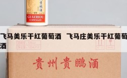 飞马美乐干红葡萄酒  飞马庄美乐干红葡萄酒