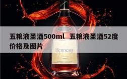 五粮液圣酒500ml  五粮液圣酒52度价格及图片