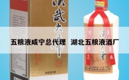 五粮液咸宁总代理  湖北五粮液酒厂