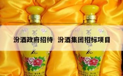 汾酒政府招待  汾酒集团招标项目