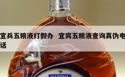 宜兵五粮液打假办  宜宾五粮液查询真伪电话