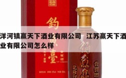 洋河镇赢天下酒业有限公司  江苏赢天下酒业有限公司怎么样