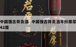 中国强古井贡酒  中国强古井贡酒年份原浆42度