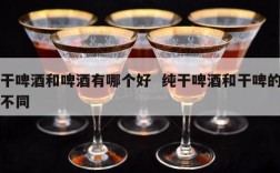 干啤酒和啤酒有哪个好  纯干啤酒和干啤的不同