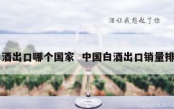 白酒出口哪个国家  中国白酒出口销量排名