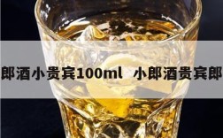 郎酒小贵宾100ml  小郎酒贵宾郎