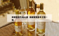 新疆葡萄烈酒42度  新疆葡萄酒多少钱一瓶