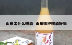 山东出什么啤酒  山东哪种啤酒好喝
