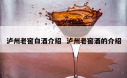 泸州老窖白酒介绍  泸州老窖酒的介绍