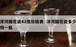 洋河国花瓷42度价格表  洋河国花瓷多少钱一瓶