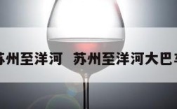 苏州至洋河  苏州至洋河大巴车