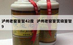 泸州老窖鉴智42度  泸州老窖鉴赏级鉴智9