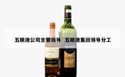 五粮液公司主要领导  五粮液集团领导分工
