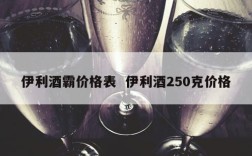 伊利酒霸价格表  伊利酒250克价格