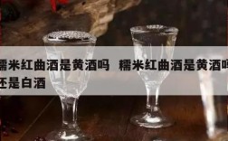 糯米红曲酒是黄酒吗  糯米红曲酒是黄酒吗还是白酒