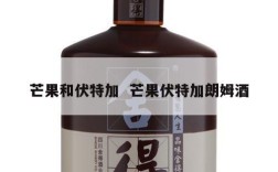 芒果和伏特加  芒果伏特加朗姆酒