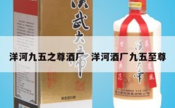 洋河九五之尊酒厂  洋河酒厂九五至尊