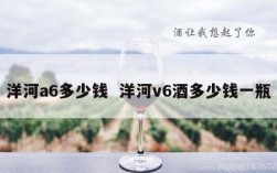 洋河a6多少钱  洋河v6酒多少钱一瓶
