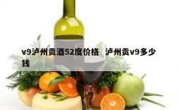v9泸州贡酒52度价格  泸州贡v9多少钱