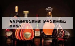 九年泸州老窖久藏老窖  泸州久藏老窖52度精品9