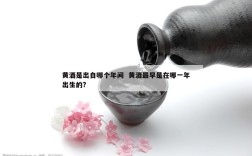 黄酒是出自哪个年间  黄酒最早是在哪一年出生的?