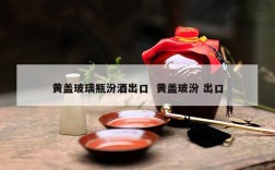 黄盖玻璃瓶汾酒出口  黄盖玻汾 出口