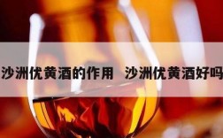 沙洲优黄酒的作用  沙洲优黄酒好吗