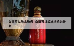 白酒可以放冰块吗  白酒可以放冰块吗为什么