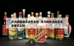 洋河国御酒业蓝色金樽  洋河国御酒业蓝色金樽怎么样